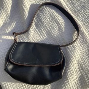 Nine and Co small black clutch purse